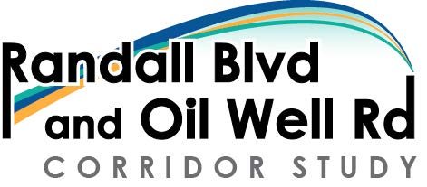 Randall Blvd and Oil Well Road Corridor Study logo