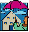 Man with Umbrella