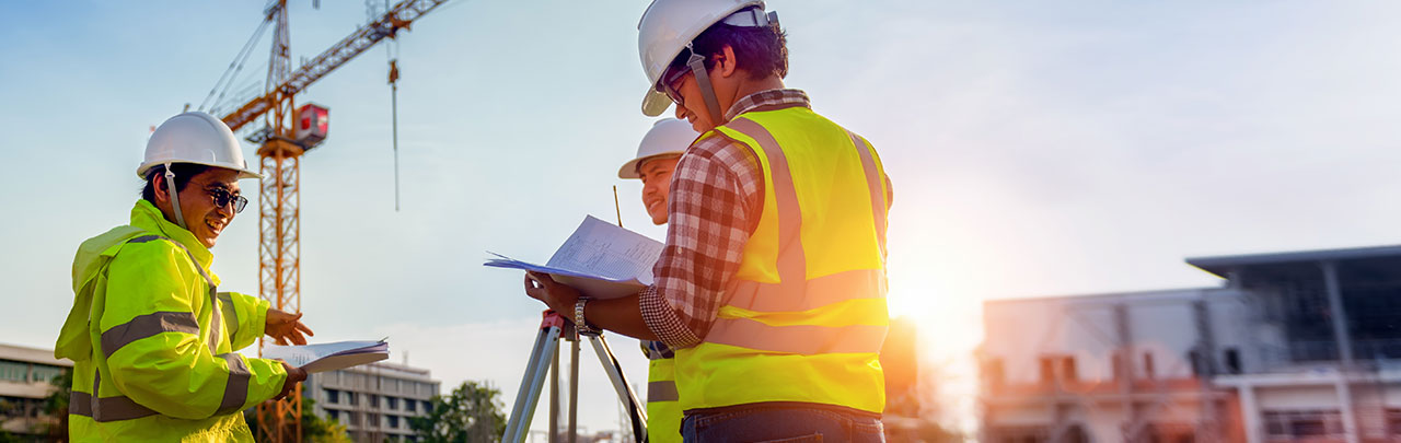 Inspectors on the job site