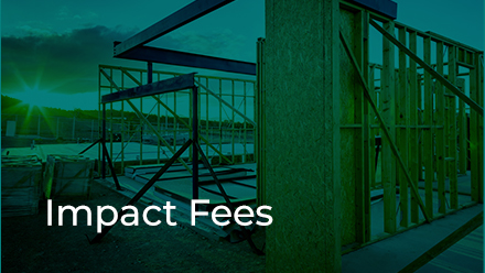 Impact Fees Section button