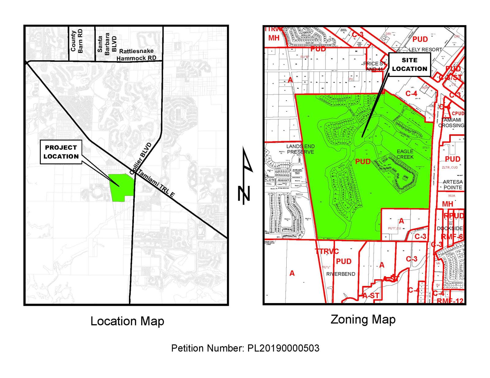 Eagle Creek PUD PIM - Site Location Map