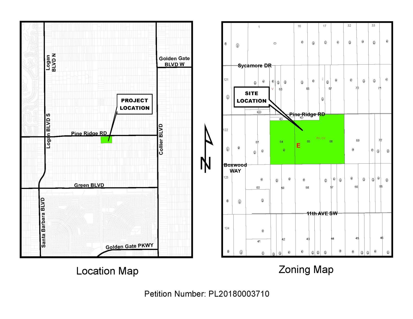 Temple Shalom Site Location Map