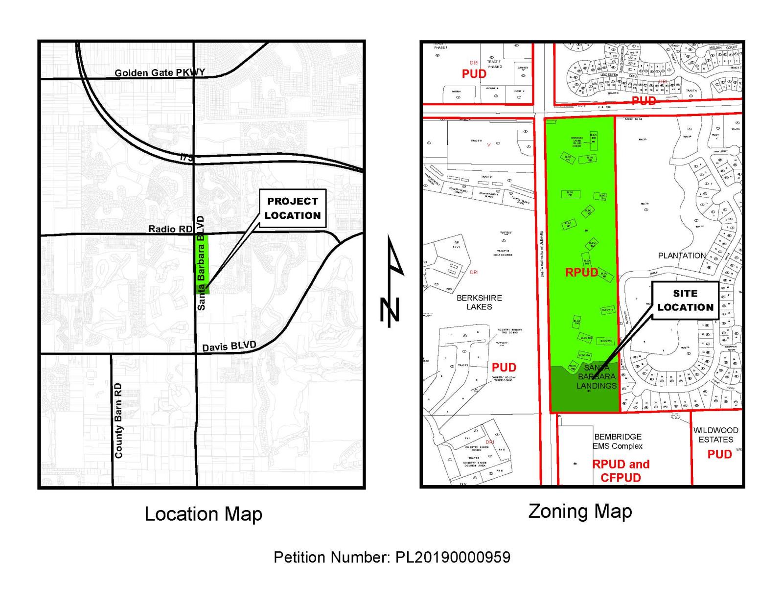 Santa Barbara Landings Site Location Map