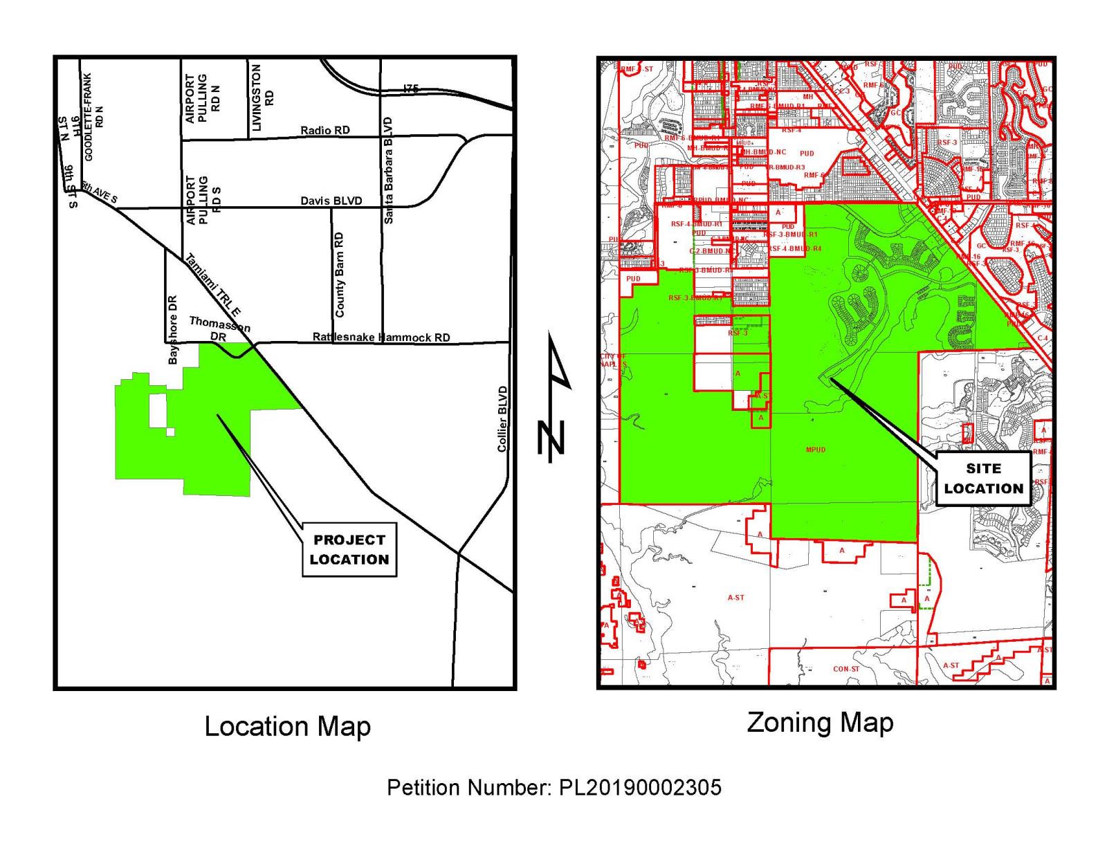 Sabal Bay Site Locations Map