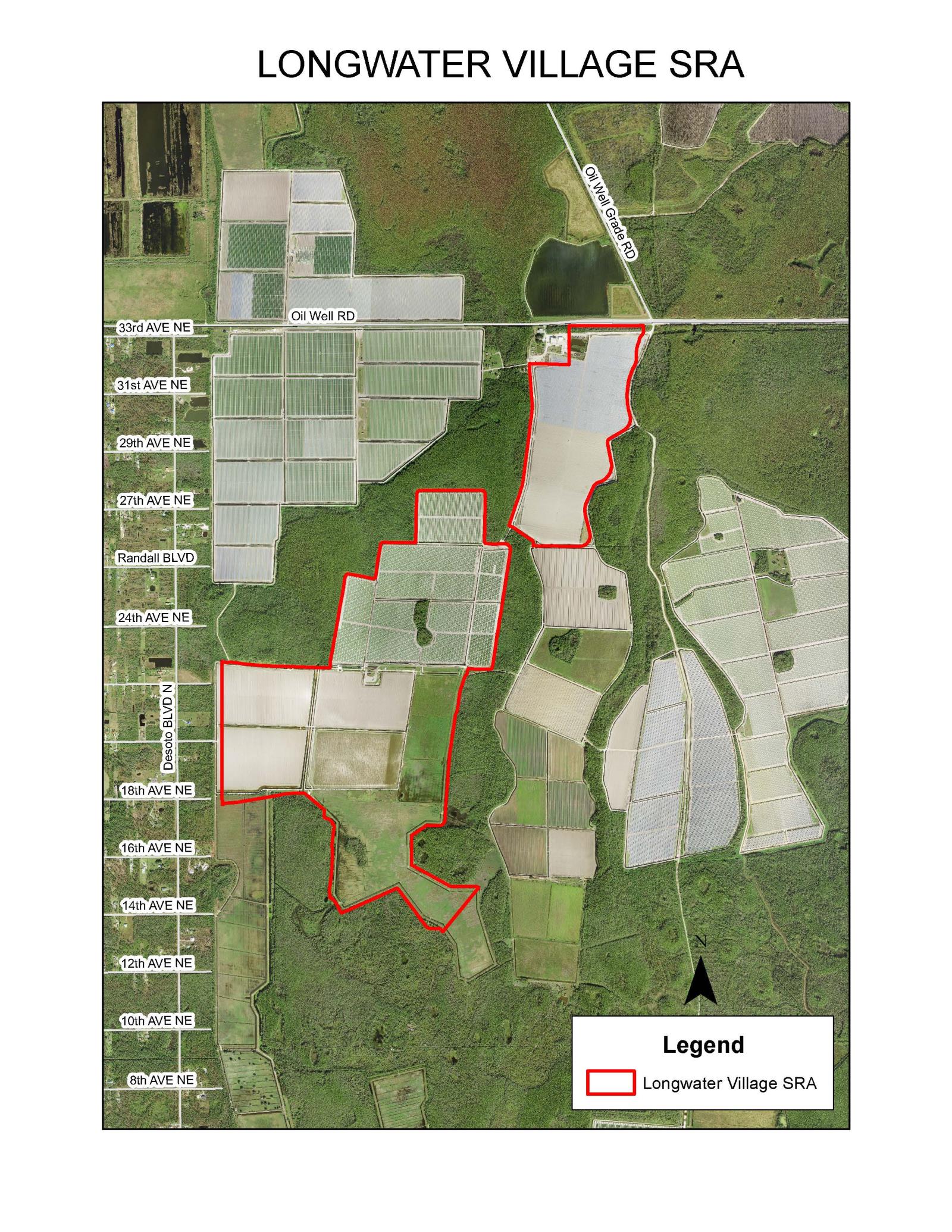 Longwater SRA Location Map