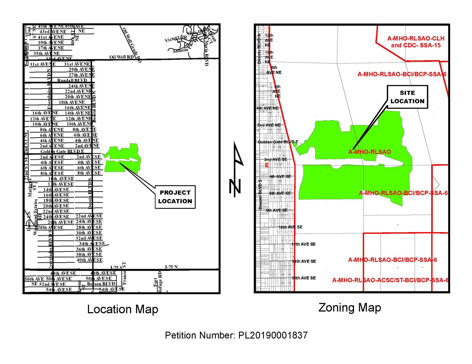 Bellmar Village Site Location Map