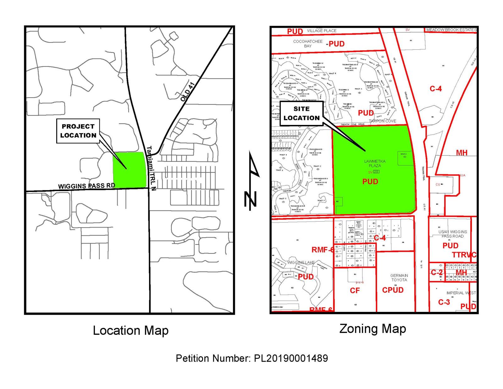 Lawmetka Site Location Map