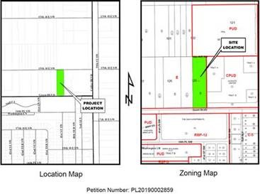 Green Boulevard Communication Tower Site Location Map