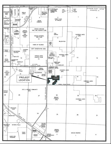 Rockedge Residential Site Location Map