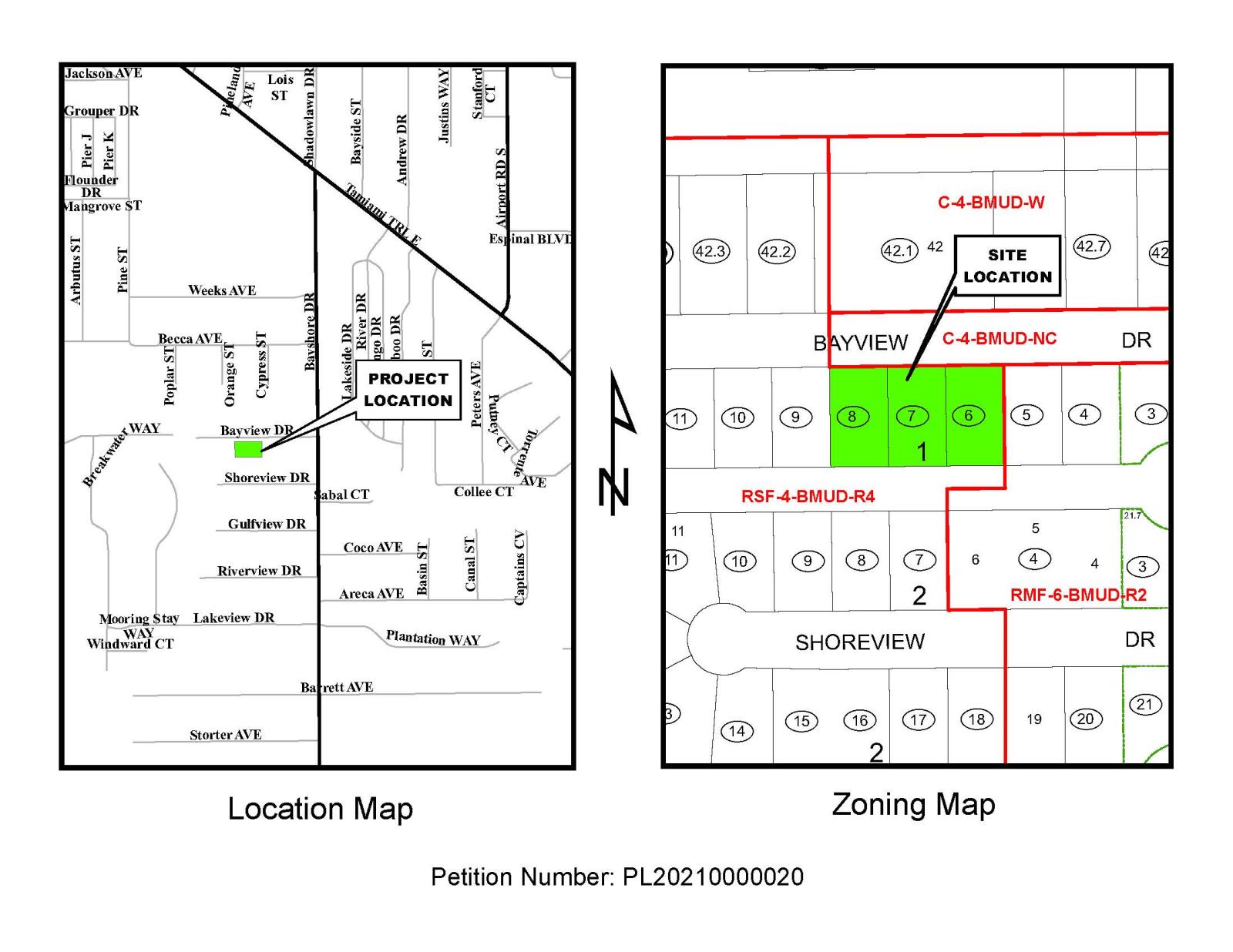 Naples Boat Yard Site Location Map PL-20