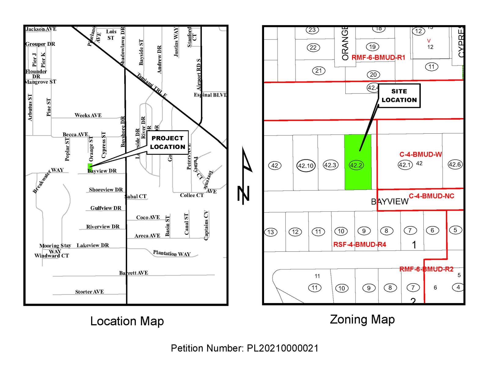 Naples Boat Yard Site Location Map PL-21