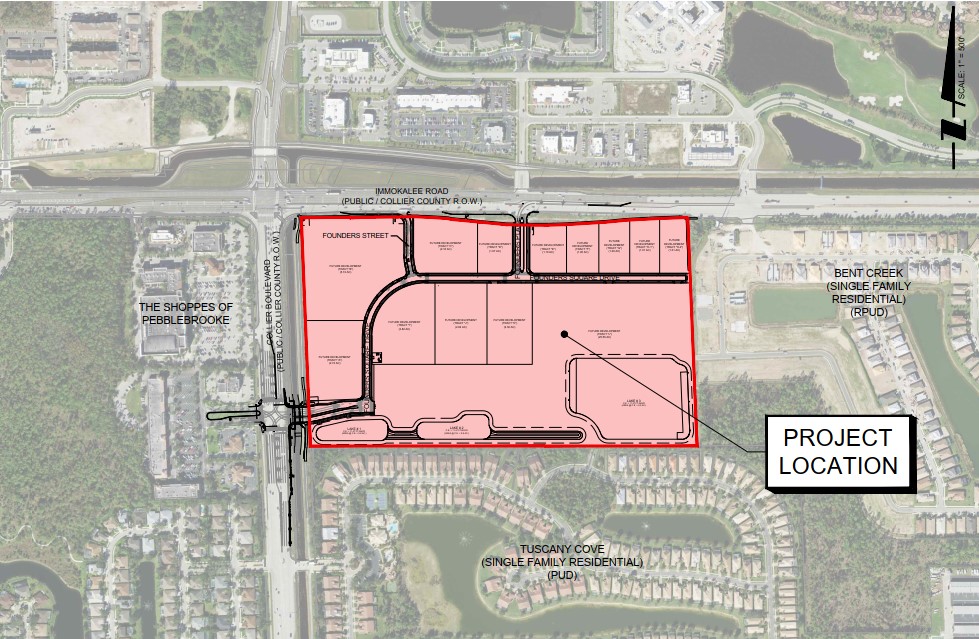 Baumgarten Mixed-Use Site Location Map