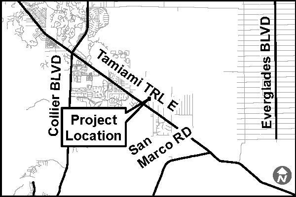 South Florida Gas Site Location Map