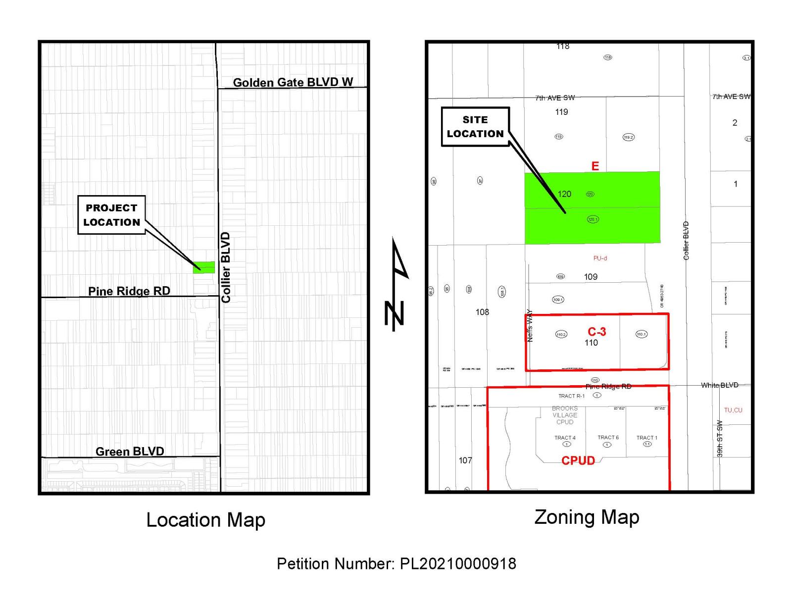 Pine Ridge CPUD site loc map