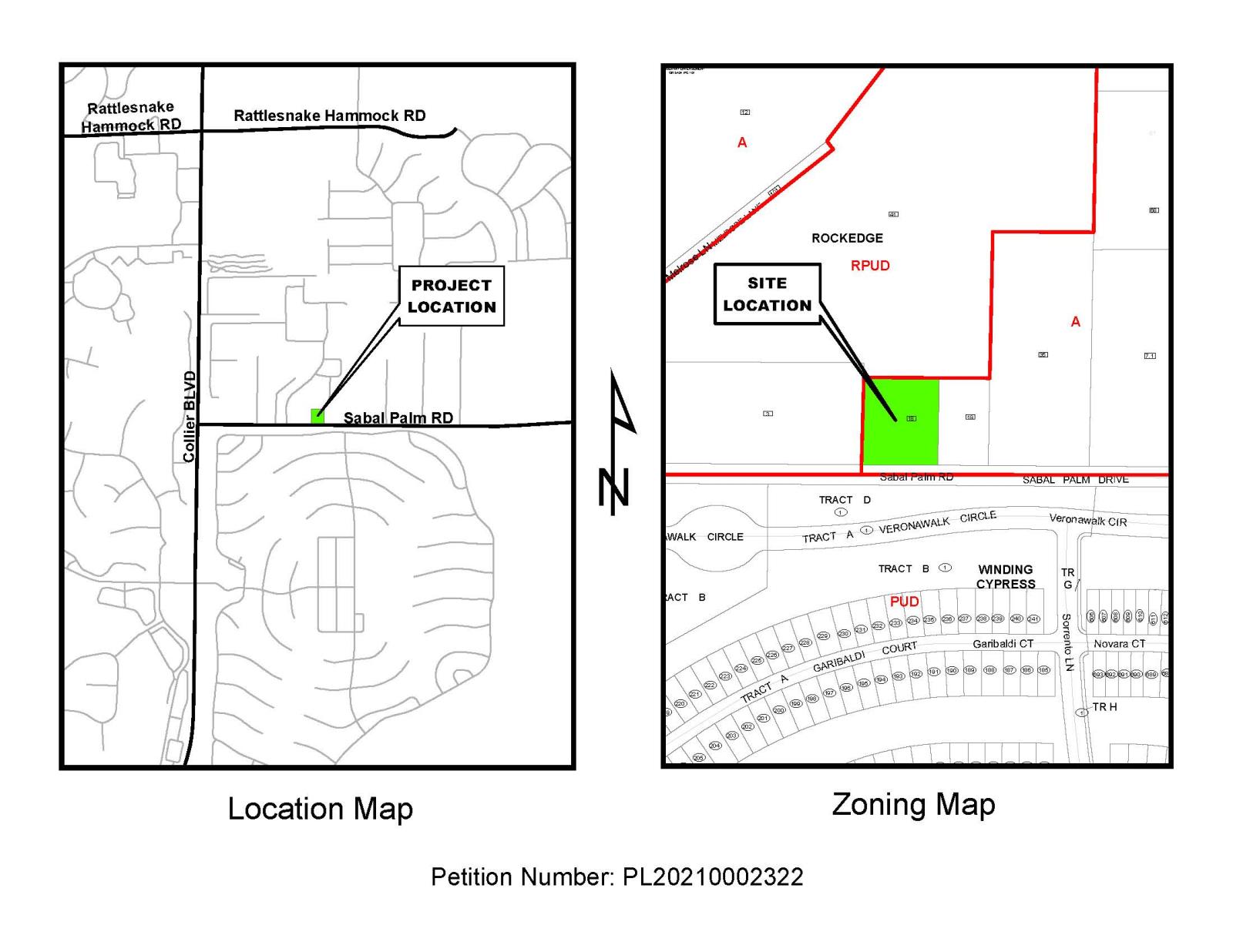 Sabal Palm Estates SiteLocation Map