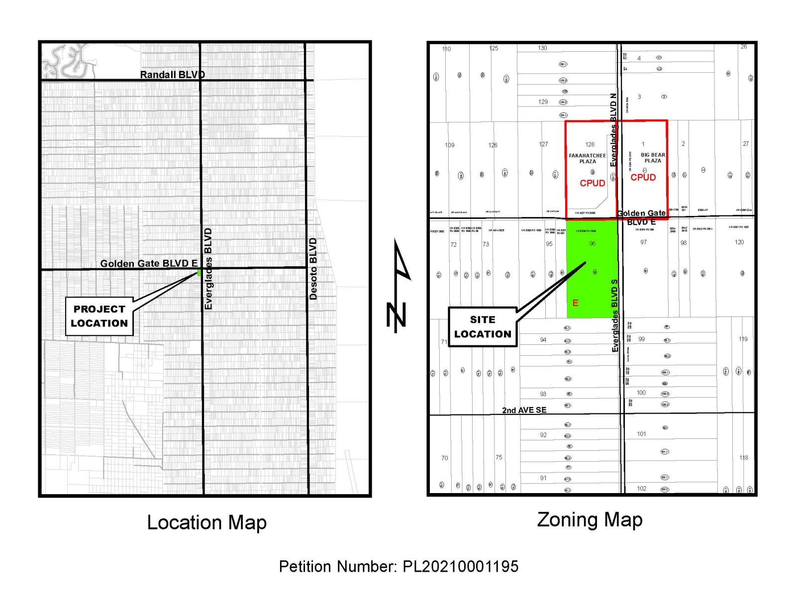 Ariva Plaza PUD Site Loc Map 