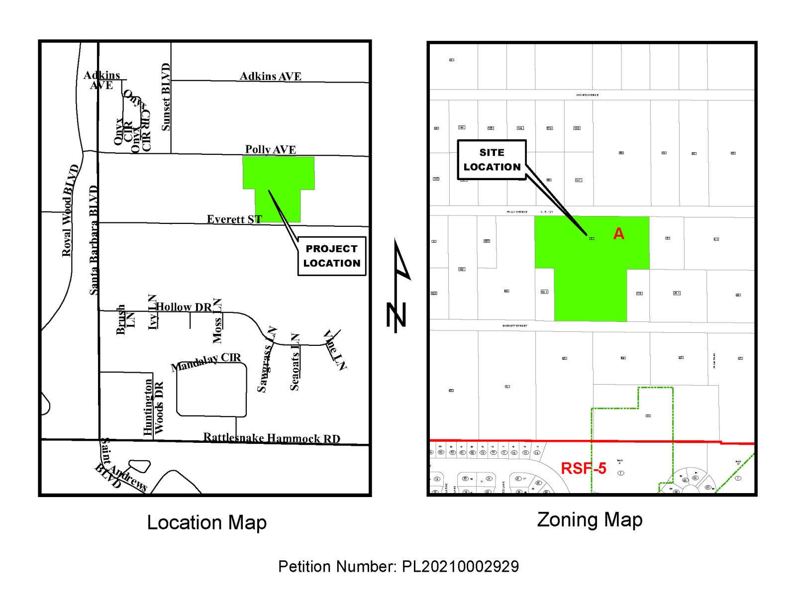 Polly Ave NIM Location Map