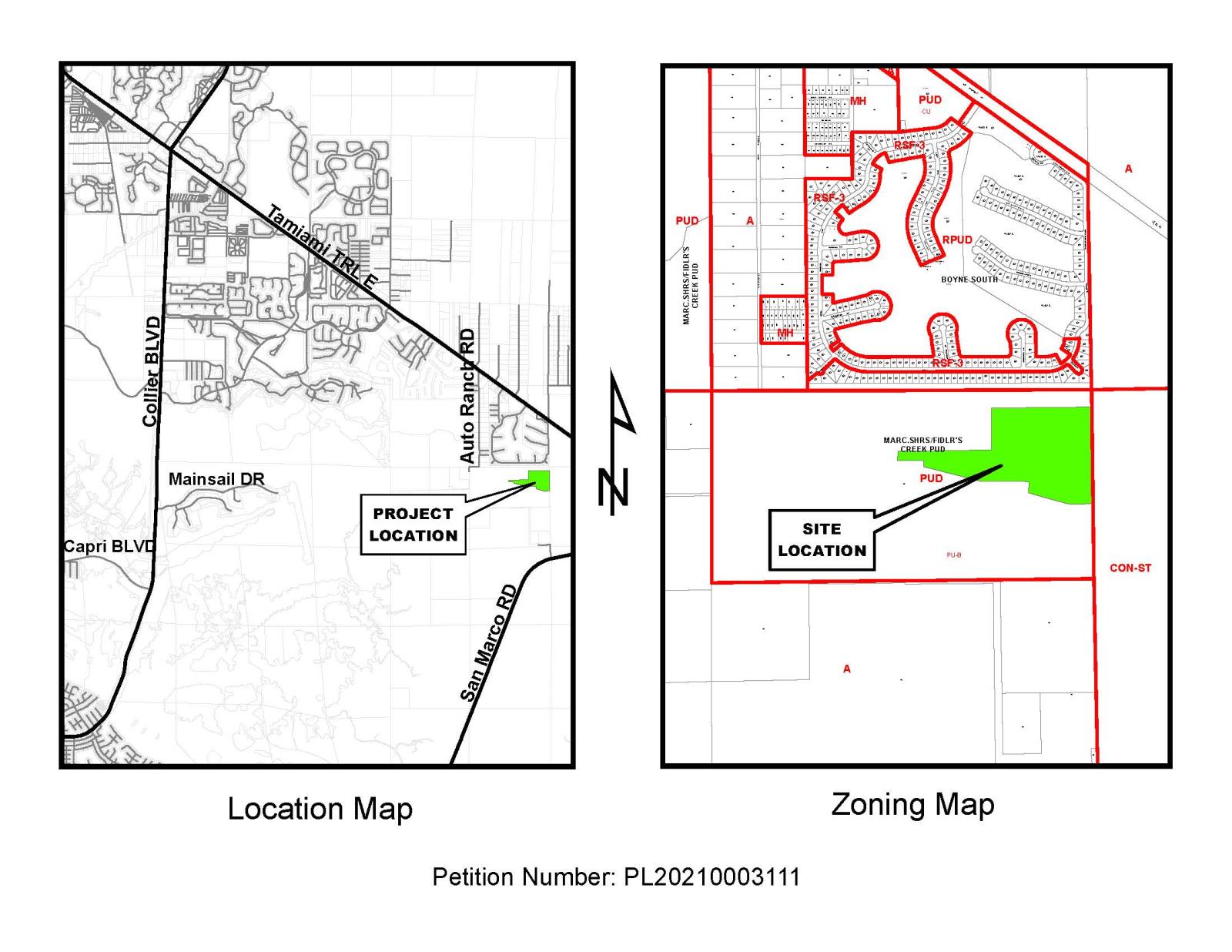 Fiddler's Creek Section 29 GMPA/DRIA/PUDA NIM MAP