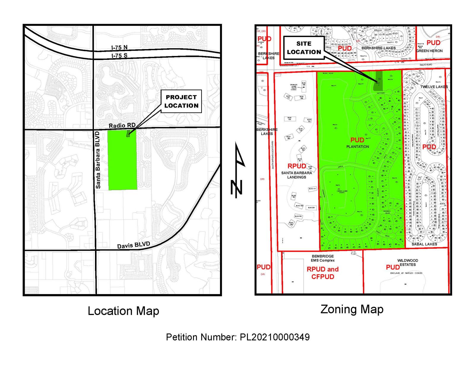 Plantation Site Location Map PL20210000349