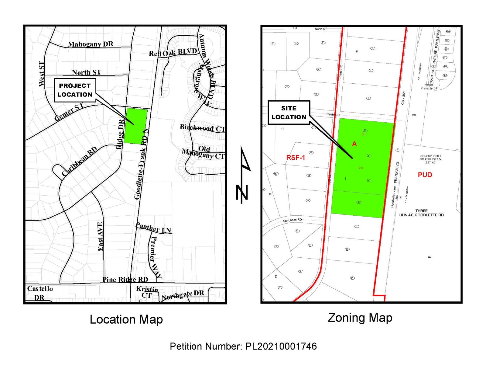 Naples Therapeutic Riding Center SiteLocation Map