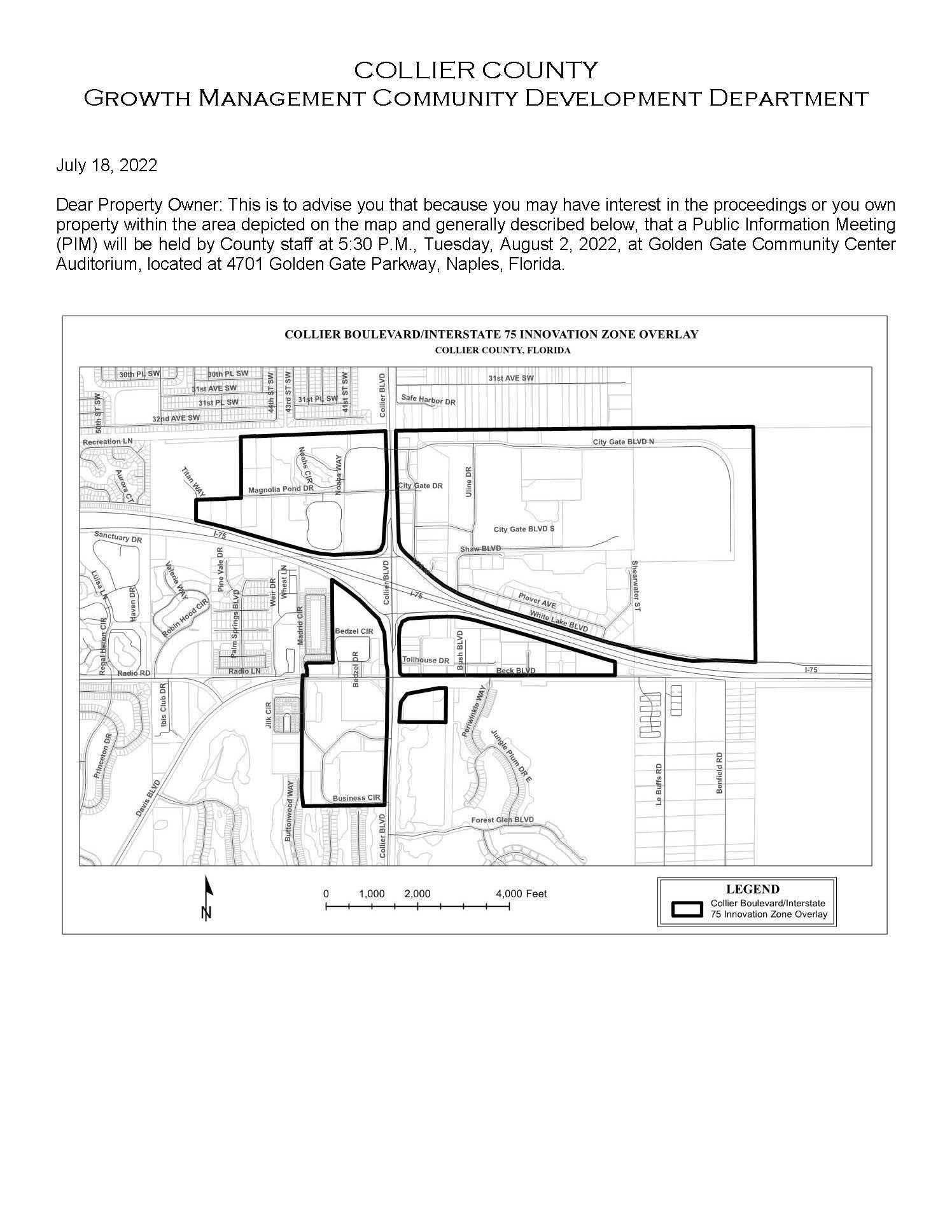 CBIIZO Property Owner Notification Letter Page 1