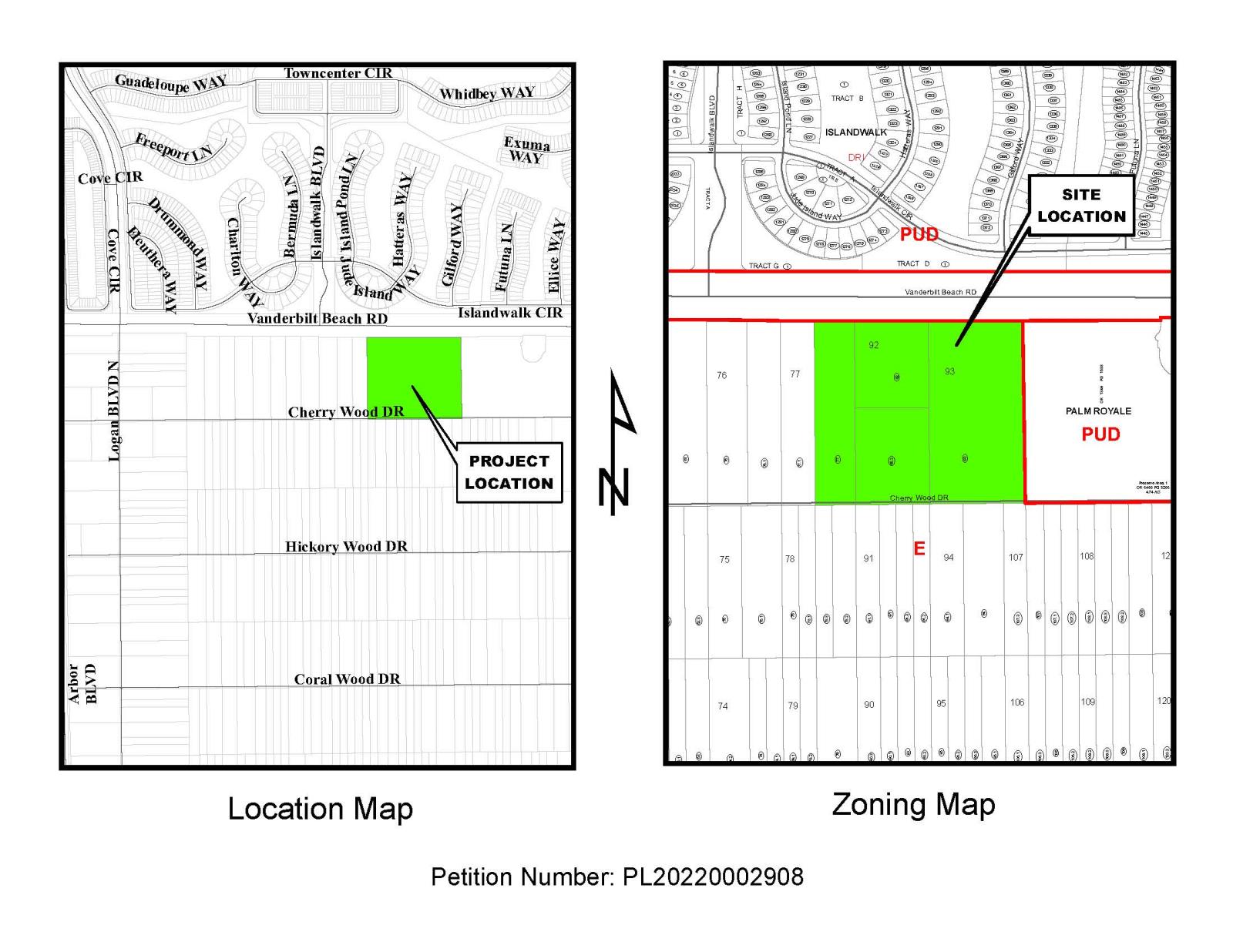 Ascend Naples Growth Management Plan Amendment & Residential Planned Unit Development (RPUD)  Site Location Map