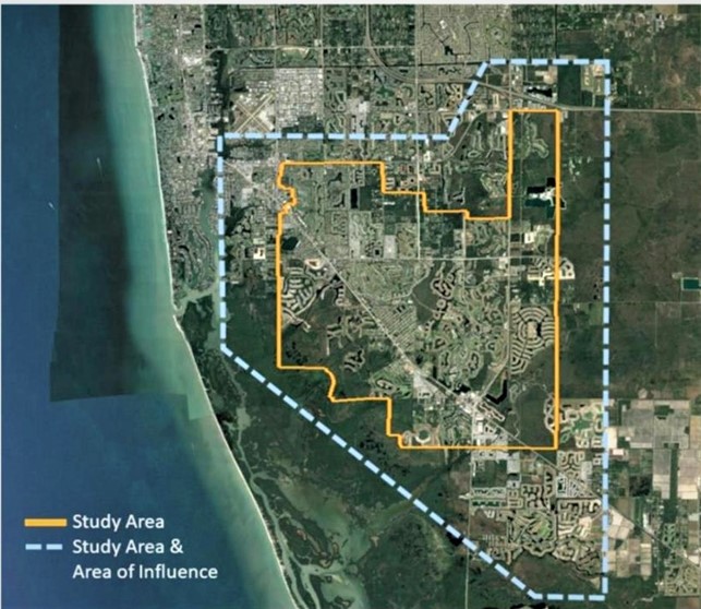 US41 East Corridor Zoning Overlay Boundary Map