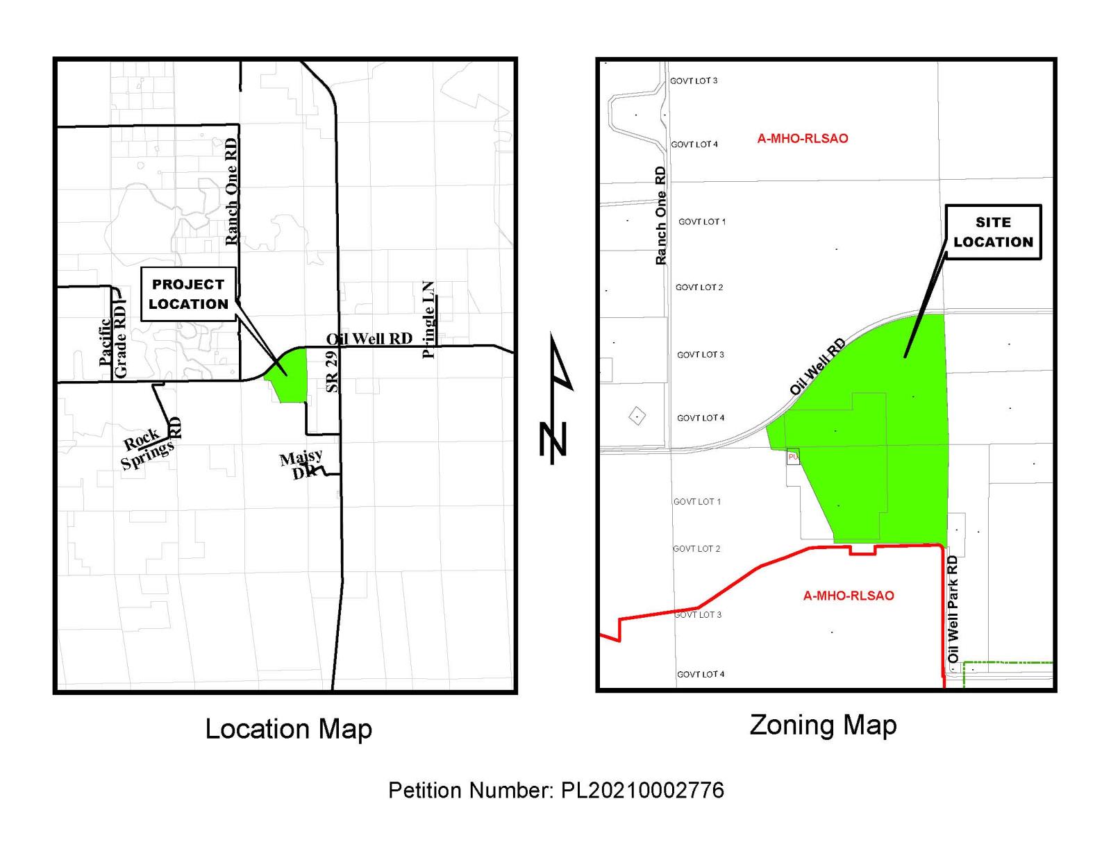 Site Location Map Collier Rod and Gun Club at the Preserve (SRA-CU) PL20210002776 SRA