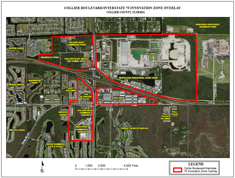 CBIIZO Innovation Zone Overlay Aerial IMAGE