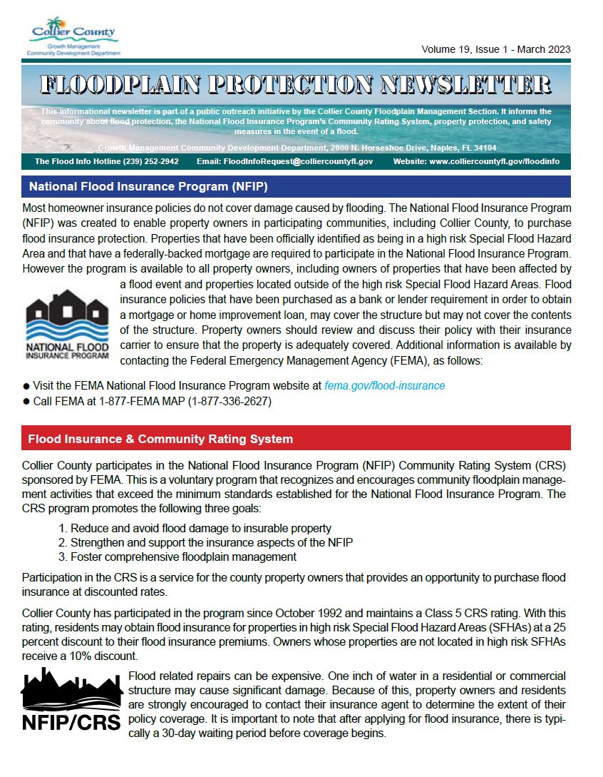 2024 Flood Protection Newsletter