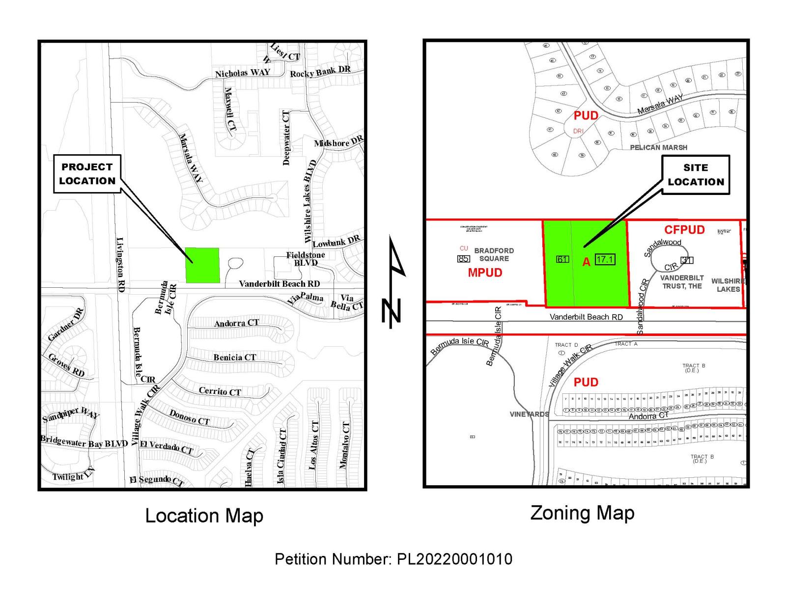 Mattson at Vanderbilt Site Location Map