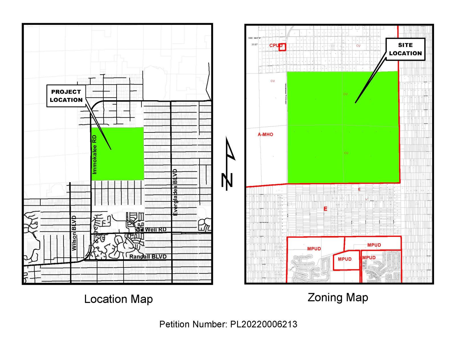 SR846 Land Trust Earth Site Location Map