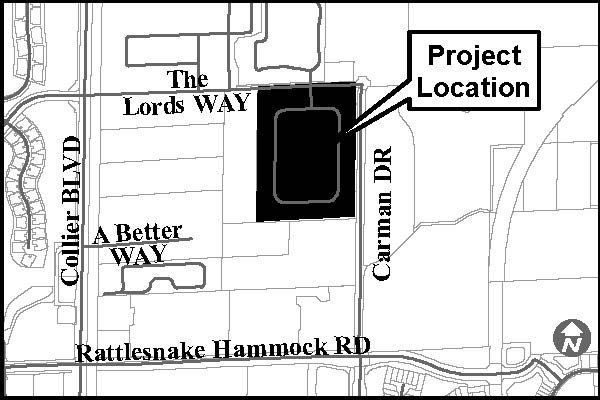 Lord's Way Site Location Map