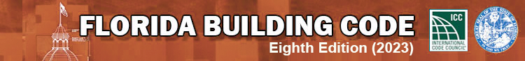 FLORIDA BUILDING CODE BANNER BAR 2023