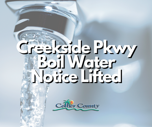 Creekside Boil Water Notice Lifted