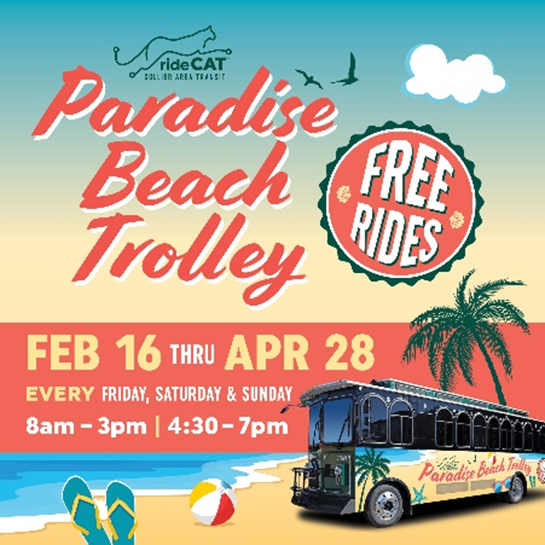 Beach Trolley Flyer 2024