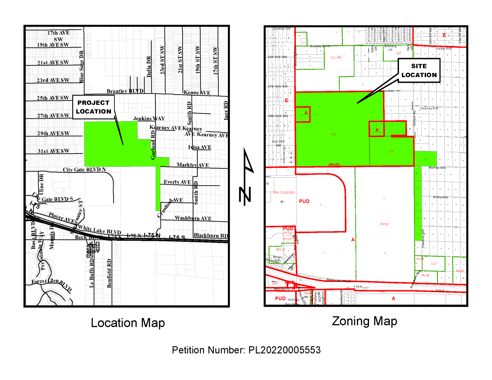 SiteLocation Map