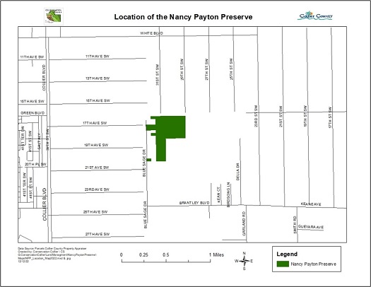 Nancy Payton Preserve Map