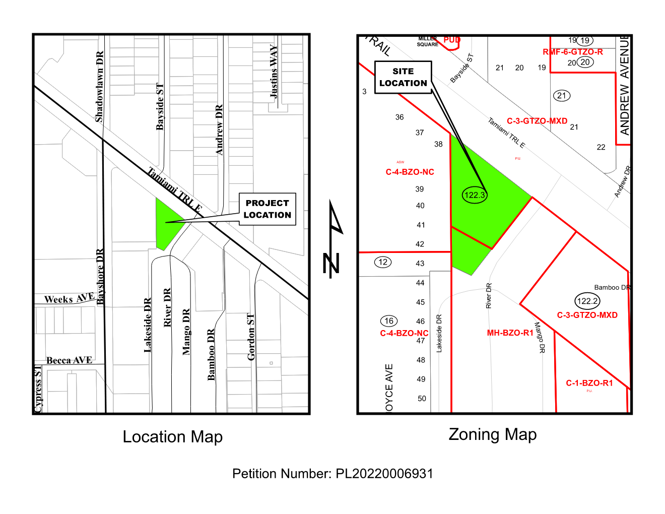 SiteLocation Map