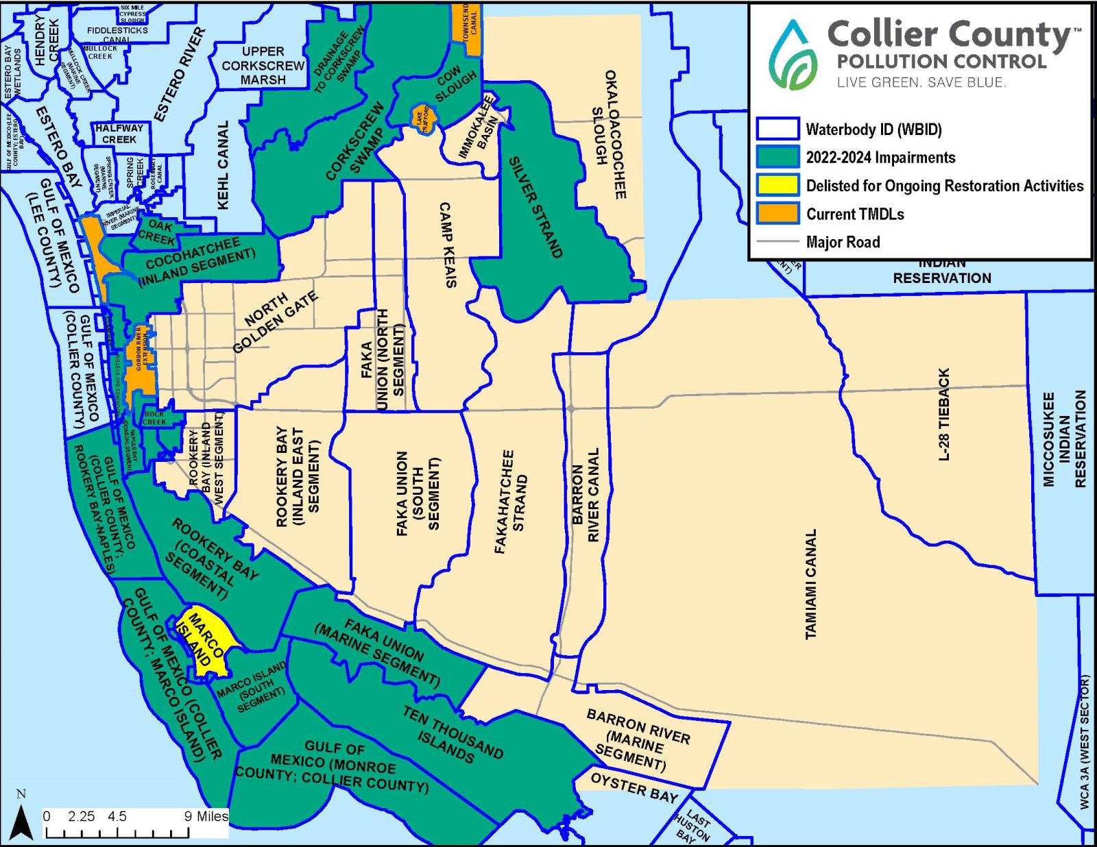 2022-2024 Verified Impaired Waters Map